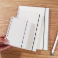 Kraft Paper A5 A6 B5 Spiral Notebook Office Supplies Drawing Sketch Notebooks Blank Dotted Line Grid Page Planner Diary Notepad. 