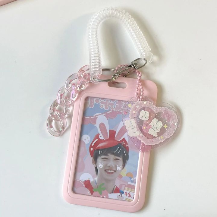 Ins%20Acrylic%20Photocard%20Holder%20Korea%20Kpop%20Idol%20Card%20Holder%20Transparent%20Photo%20Sleeves%20Portable%20Bus%20Card%20Protector%20Pendant%20Keychain%20-%20Image%203