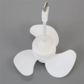 USB Fan DC5V Ceiling Fan 360 Degree Adjustment Low Noise Electric Fan Indoor Cooling Fan for Notebook. 