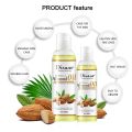 100ml Disaar Sweet Almond Oil Body Oil Essential Oil Brightening Moisturizing Firming Lighten Fine Lines Skin Care Massage Oil. 