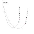【Limited Quantity】 Vintage Beads Long Eyeglass Lanyard Eye wear Accessories Glasses Necklace Glasses Chain Bead random color.