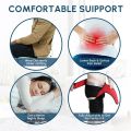 1 PCS Groin Hip Brace, Sciatica Support Wrap, Hamstring Compression Sleeve for Pulled Quadriceps Thigh Muscle, Hip Flexor Strain. 