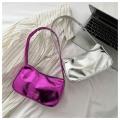 Fashionable Solid Color Handbags Sling Bag Trendy Handbags For Women New Summer 2023 Handbag Trends Stylish Paint Finish Shoulder Bags Trendy Underarm Bags For Summer Crossbody Bags For Women Trendy Cross Body Bag Cross Body Bag Women.
