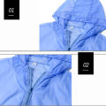 elegantstunning Unisex Sun Protection Jacket Solid Color Uv Protective Clothing For Summer Outdoor Running.