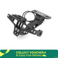 CNC Frame Motorcycle License Number Plate Holder Bracket With Led Light Adjustable Most bike. 