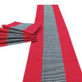 7 pcs dinning table runner set multi colour. 