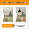 XIAOMI Ceiling Fans With Remote Control and Light LED Lamp Fan E27 Converter Base Smart Silent Ceiling Fans For Living Room. 