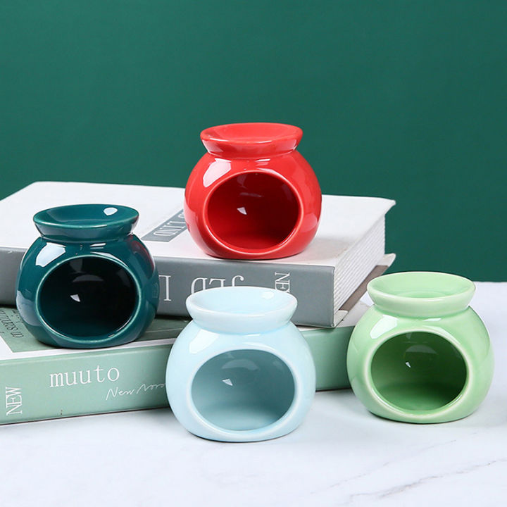 Porcelain%20Aroma%20Burner%20Essential%20Oil%20Furnace%20Mini%20Candle%20Holder%20Ceramic%20Crafts%20Maoxiu%20-%20Image%202