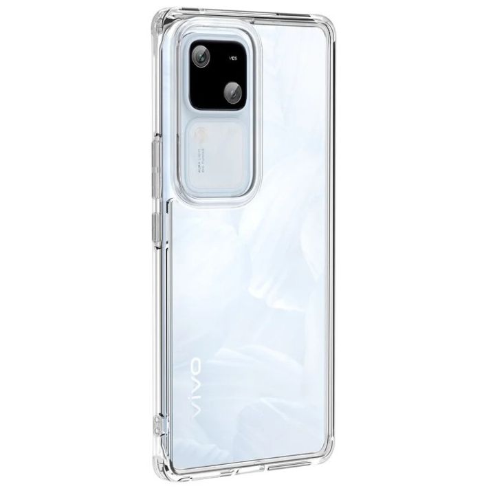 VIvo V30 5G Premium Silicone Case Crystal Clear Soft TPU Ultra-Thin Transparent Flexible Protective Mobile Phone Back Cover