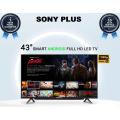 SONY PLUS 43 android version 11 Ram 2GB/16GB SMART HD TV. 