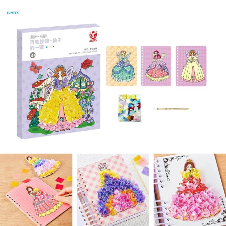 Colorful%20Watercolor%20Painting%20Book,%20Princess%20Theme%20Reusable%20Sticker%20Book,%20Removable%20Travel%20Sticker%20Book%20for%20Kids%20Birthday%20Party%20Supplies%20Awards%20-%20Image%205