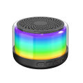 Portable Wireless Speaker Micro TF Card Player RGB Luminous Mini Surround Sound Bass Speaker For Home Outdoor.