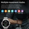 Lige AMOLED Smart Watch Men Steel Band Watch For Men Smartwatch Bluetooth Call Full Touch Fitness Bracelet Clock New Business. 