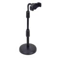 Desktop Mobile Phone Holder Stand 360 Rotate for Live Streaming Shoot YouTube TikTok Video Round Base Smartphone. 