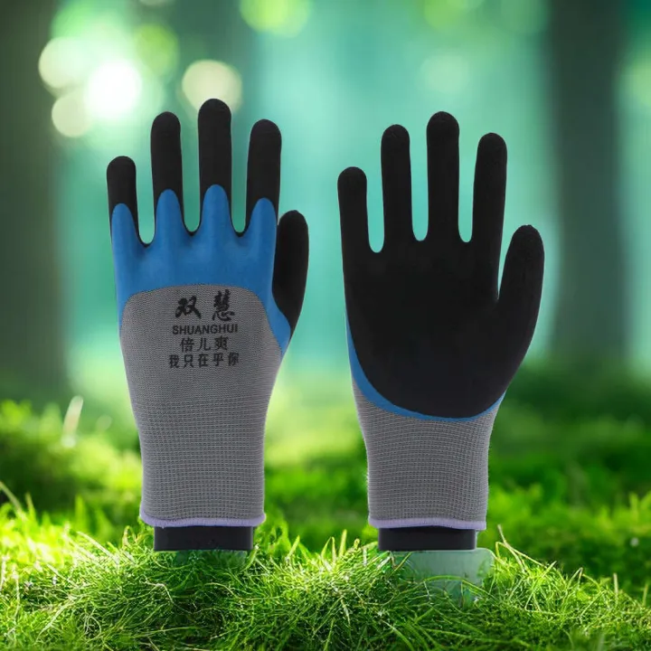 Gloves%20for%20protection,%20Ding%20Qing,%20female%20workers%20at%20construction%20sites,%20latex%20wear-resistant%20nylon%20nitrile%20rubber%20labor%20protection%20gloves%20-%20Image%208
