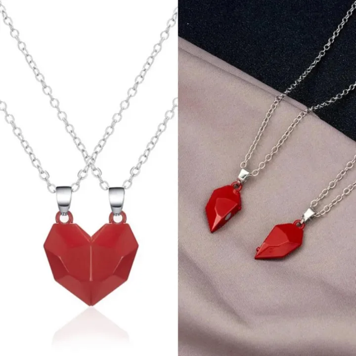 Personality%20Magnet%20stone%20necklace%20Elegant%20Unique%20Heartbreak%20design%20Votive%20stone%20pendant%20Fashionable%20Trendy%20Heartbreak%20clavicle%20chain%20necklace%20for%20Daily%20wear%20Party%20accessory%20Gift%20for%20loved%20ones%20Statement%20jewelry%20Symbol%20of%20love%20Gift%20idea%20Fashion%20enthusiasts%20-%20Image%205