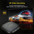 Smart TV Box Android 13 AllwinnerH313 Bluetooth Media Player 2GB 16GB 2.4G 5GWifi 8K Multi Language Player for Netflix Streaming.