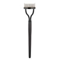 【NEW】 1Pc Eyelash Separator Metal Teeth Foldable Eyelash Curler Beauty Makeup Stainless Eyelash Brush Comb Mascara Curl Makeup Tool. 