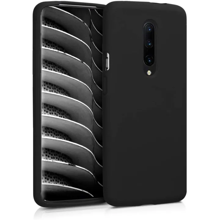 For%20OnePlus%207%20Pro%20Spigen%20Silicone%20Fit%20Designed%20%20Soft%20Gel%20Rubber%20Shockproof%20Back%20Case%20Phone%20Back%20Cover%20-%20Image%202