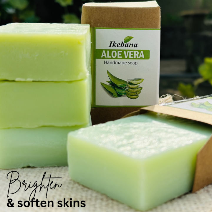 Ikebana%20Aloe%20vera%20Handmade%20Soap-90%20gm%20-%20Image%203