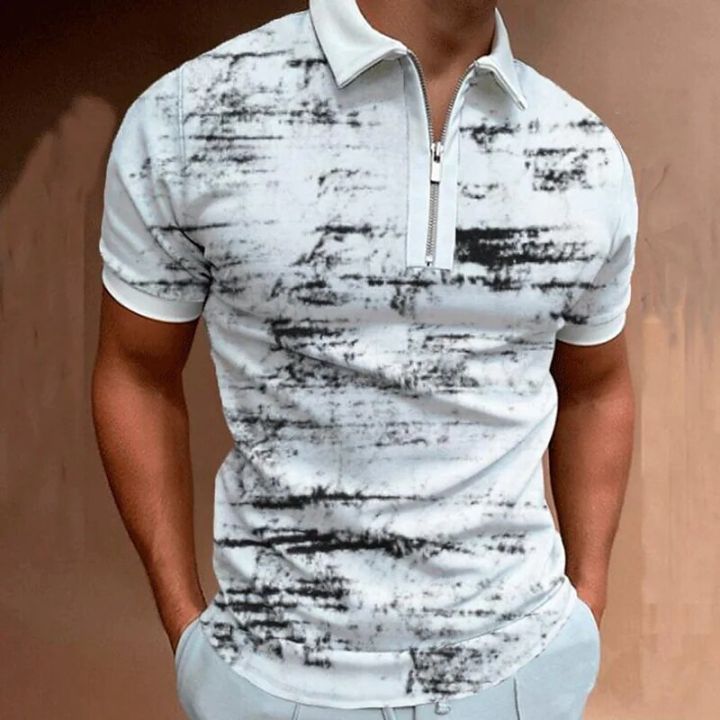 Summer%20Men's%20Clothes%20Polo%20Shirts%20Casual%20Turn-Down%20Collar%20Zipper%20Streetwear%20Plus%20Sign%20Print%20Short%20Sleeve%20Tee%20Shirt%20Men%20Polos%20Tops%20-%20Image%206