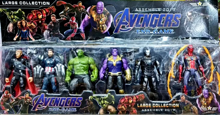 Avengers%20Toys%20Set%206pc%20-%20Captain%20America,%20Ironman,%20Panther%20and%20Spider%20Man%20-%20Image%203