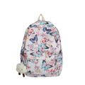 2023 Spring/Summer New Casual Backpack Korean High School Student Bag Junior High School Student Backpack Butterfly Backpack.
