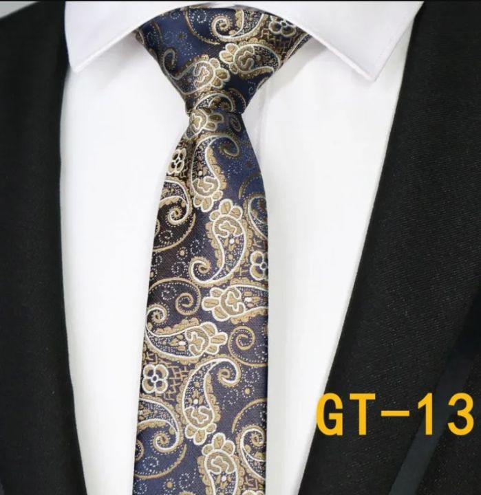 Royal%20Paisley%20Neck%20Ties%206CM%20Wide%20Slim%20Necktie%20For%20Men's%20Suit%20Shirt%20Party%20Wedding%20Accessories%20-%20Image%204