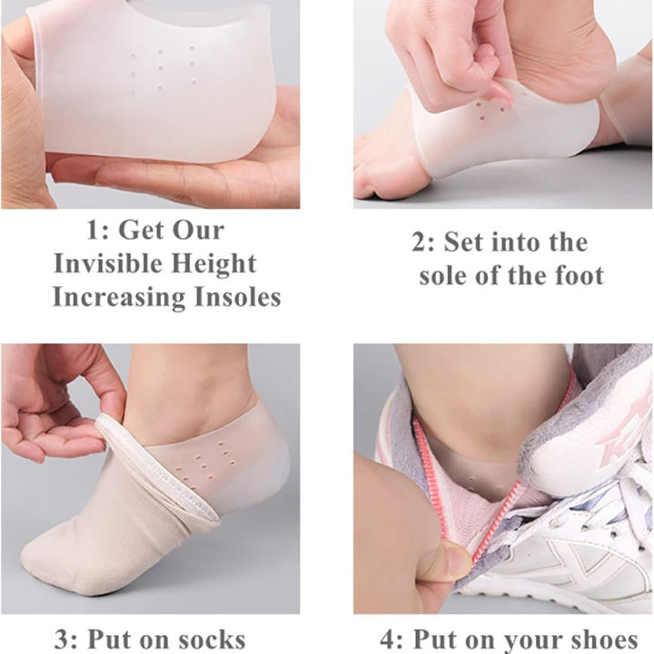 Men%20Women%20Increase%20Height%20High%20Half%20Insoles%20Memory%20Foam%20Shoe%20Inserts%20Silicon%20Pads%203.5cm%20-%20Height%20Increasing%20Insoles%20Pads%20-%20Image%203