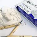 Mont Marte Air Hardening Modelling Clay Premium - White 250gm.