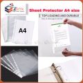 Sheet Protector A4 size Transparent 25 pcs or 100 pcs. 