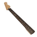 22 Fret Canadian Maple Matte Electric Guitar Neck Compatible For ST Rosewood Wood Tube Left / Right Hand (with Line). 