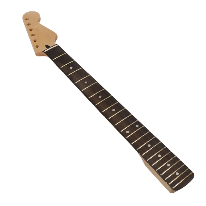 22%20Fret%20Canadian%20Maple%20Matte%20Electric%20Guitar%20Neck%20Compatible%20For%20ST%20Rosewood%20Wood%20Tube%20Left%20/%20Right%20Hand%20(with%20Line)%20-%20Image%203
