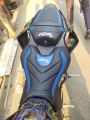 Yamaha r15M blue CLOUR modified seat cover. 