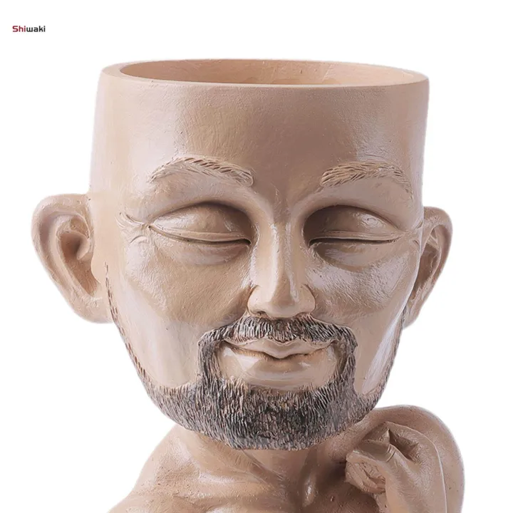 Pot%20Head%20Planter%20with%20Drainage%20Hole%20Craft%20Desktop%20Human%20Funny%20Face%20Flower%20Pot%20for%20Drawing%20Room%20Bedroom%20Indoor%20Cabinet%20Bookshelf%20-%20Image%209