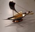 Brass+copper gini boat(পিতল প্লাস কপারের তৈরি নৌকা).