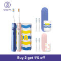Soocas X5 IPX7 Waterproof Electric Toothbrush Whitening Ultrasonic Automatic Wireless Charging Tooth Brush Oral Clearing.