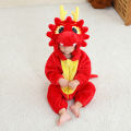 Toddler Dinosaur Bodysuit Anime Unicorn Colorful Dinosaur Cospaly Crawling Suit Baby Flannel Animal Costume Warm Sleepwear. 