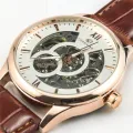 Forsining Rose Gold Design Men Top Brand Luxury Erkek Saat Skeleton Mechanical Watch Clock Relogio Montre Homme Free Ship. 