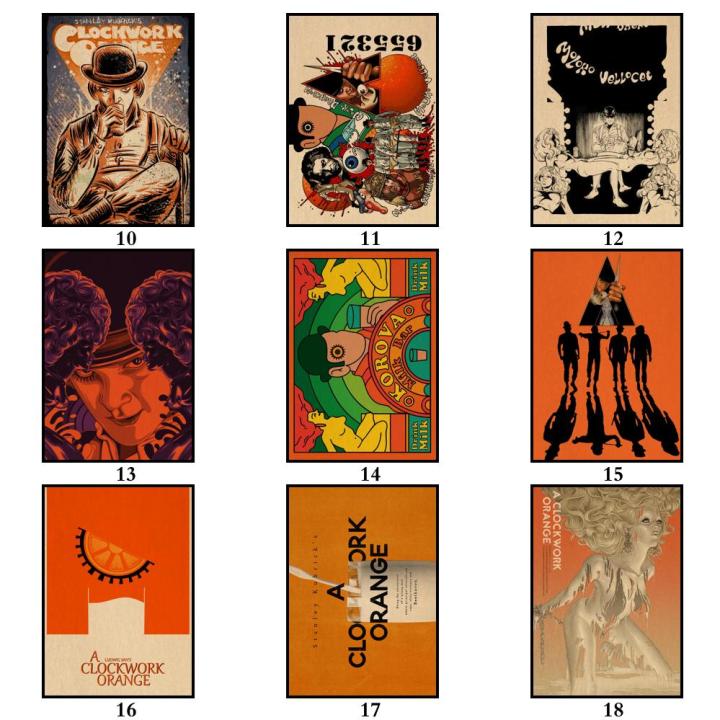 43%20Designs%20Crime%20Film%20A%20Clockwork%20Orange%20Kraftpaper%20Poster%20Artwork%20Homedecal%20Fancy%20Wall%20Sticker%20for%20Coffee%20House%20-%20Image%203