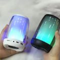 Pulse 4 Mini Bluetooth, AUX, USB, SD Card & FM Radio Supported Colorful Lighting Effects Wireless Speaker. 