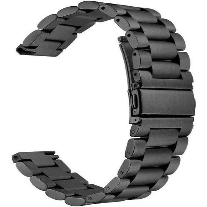 Xiaomi Amazfit Bip Stainless Steel Strap 20mm Black Daraz .bd