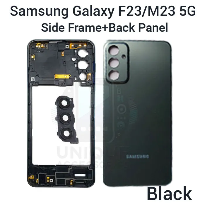 For%20Samsung%20Galaxy%20F23/M23%205G%20Side%20Frame%20+%20Back%20Panel%20Housing%20+%20Camera%20Glass%20Back%20shell%20Replacement%20Spare%20Parts%20-%20Image%202