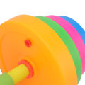 Dumbbell Toy, Plastic Improve Motor Skills Kids Dumbbell Toy for Home. 