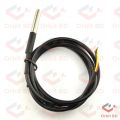 3 Wire DS18B20 Waterproof Digital Temperature Temp Sensor Probe 1M Stainless Steel Package Waterproof DS18B20 Temperature Sensor Probe For Arduino Raspberry Pi. 