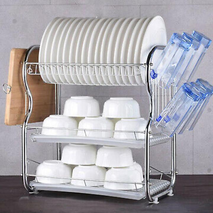 Dish Rack lier Dish Rack Stainless Steel Dish Drainer Utensil