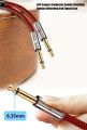 Dual 1/4'' TS Mono 6.35mm Jack to 1/4 Inch Male Audio Cable for Mixer Amplifier Electronic Organ Guitar OFC Cords 1M 2M 3M 5M 8M. 