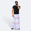Amanat Shah Lungi Saz bilash 5.5 Hand Multicolor Jori Check Design Cotton Lungi. 