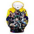Boku No Cool My Hero Academy Midoriya Izuku Deku Cosplay Anime Hoodies Fashion Sweatshirt Men's Clothing Oversized Hoodie Tops.