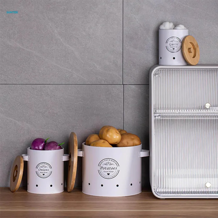 3x%20Potatoes%20Onions%20Garlic%20Bin%20Fruit%20Pot/Storage%20Box%20Breathable%20Metal%20Box%20-%20Image%202